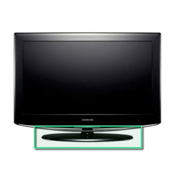 Извлечение подставки для телевизора Samsung LA40R81BD с диагональю 40 дюймов